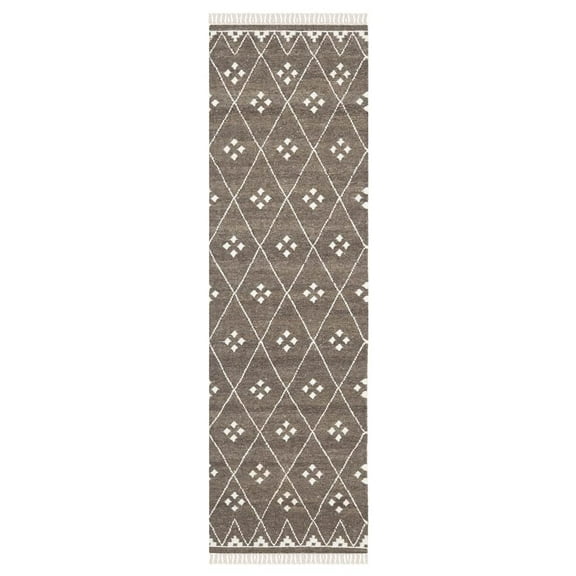 Safavieh Natural Kilim Davina Hand Woven Flat Weave Runner Rug