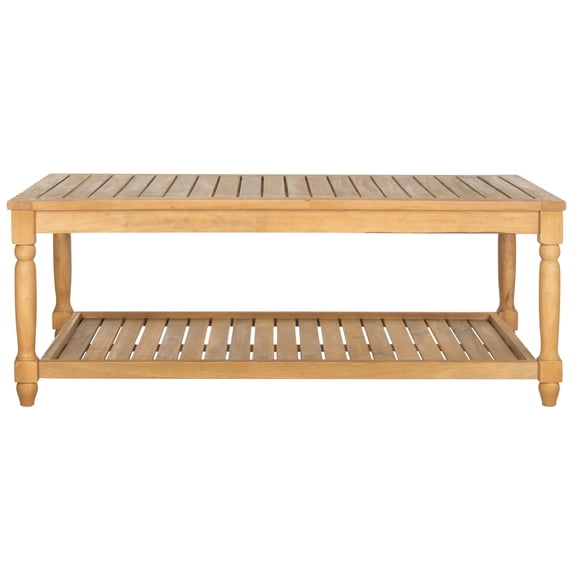 Safavieh Oakley Outdoor Patio Rectangular Coffee Table - Natural