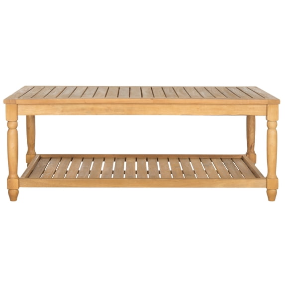Safavieh Oakley Outdoor Patio Rectangular Coffee Table - Natural
