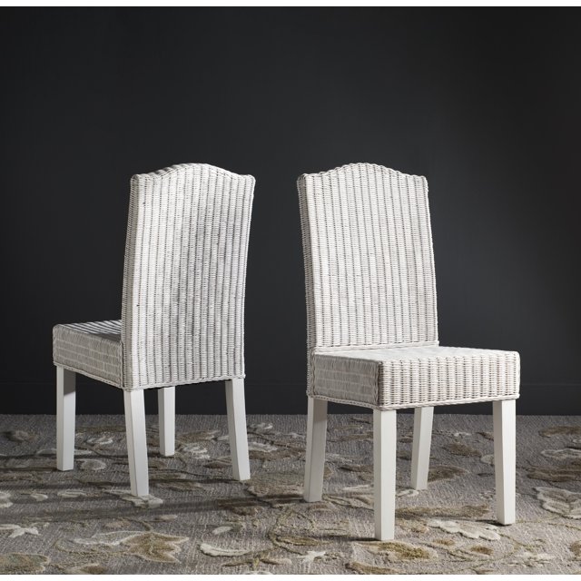 Safavieh Odette Wicker Dining Chair, Multiple Colors, Set of 2