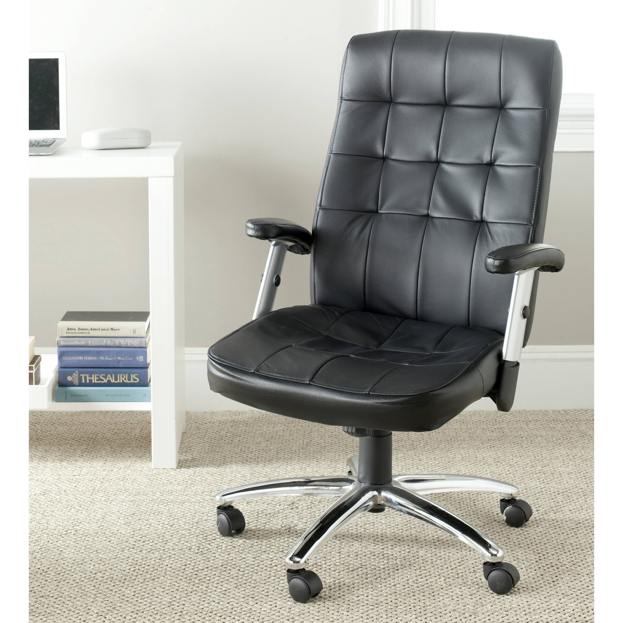 Safavieh Olga Desk Chair, Black
