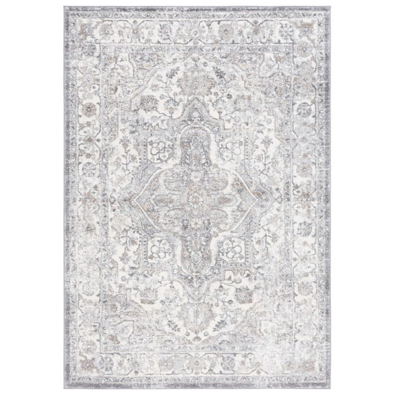 SAFAVIEH Opal Daithi Oriental Area Rug, Grey/Ivory, 8' x 10'