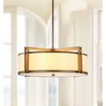 thumbnail image 1 of Safavieh Orb 21 in. Dia Drum Adjustable Pendant Light, Antique Gold, 1 of 6