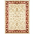 thumbnail image 1 of Traditional Rug - Heirloom -Creme/Red-Color:Creme/Red,Design:Traditional,Shape:Large Rectangle,Size:8' x 11', 1 of 3