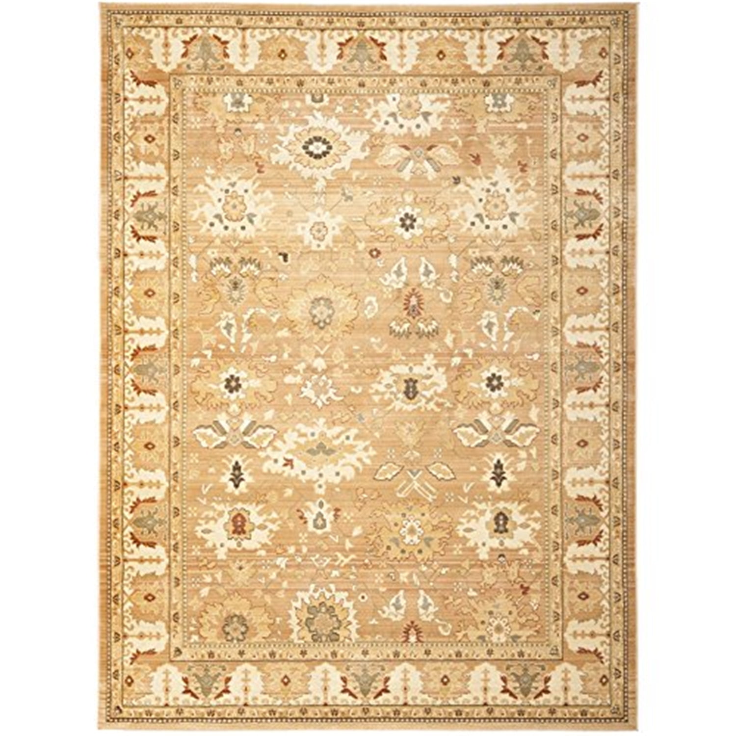 Traditional Rug - Heirloom Polypropylene, 2850Gr/Sqm -Light Brown/Light ...