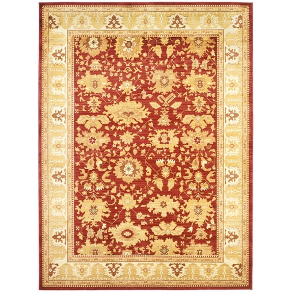 Traditional Rug - Heirloom -Red/Gold-Color:Red/Gold,Design:Traditional,Shape:Large Rectangle,Size:8' x 11'