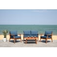 thumbnail image 1 of Safavieh Outdoor Deacon 4 Piece Conversation Set, 1 of 3