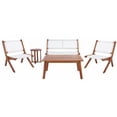 thumbnail image 1 of Safavieh Outdoor Kobina 5 Piece Conversation Set, 1 of 11