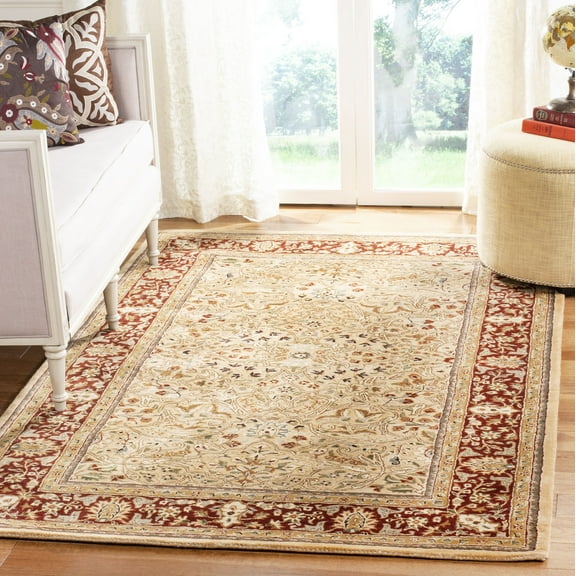 SAFAVIEH Persian Legend Clarence Oriental Area Rug, Ivory/Rust, 3' x 5'
