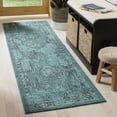 thumbnail image 1 of SAFAVIEH Palazzo PAL128-56C4 Turquoise / Black Rug, 1 of 7