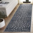 thumbnail image 1 of Safavieh Paradise Ronnie Bordered Runner Rug, Navy/Gray, 2'2" x 8', 1 of 6