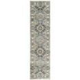 thumbnail image 1 of Persian Garden Silver/Ivory Medium Rectangle Rug-Color:Ivory,Shape:Runner,Size:2'-2" X 8', 1 of 5