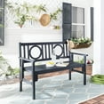 thumbnail image 1 of Safavieh Piedmont Indoor/Outdoor Modern Folding Acacia Bench, 1 of 8