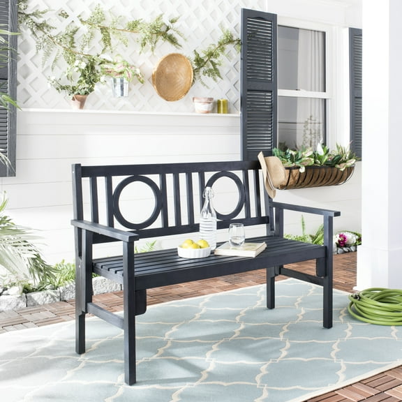 Safavieh Piedmont Indoor/Outdoor Modern Folding Acacia Bench