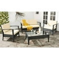thumbnail image 1 of Safavieh Piscataway 4-Piece Wicker Outdoor Set, 1 of 4