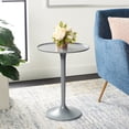 thumbnail image 1 of Safavieh Platina Modern Metal Round End Table, Gray, 1 of 6