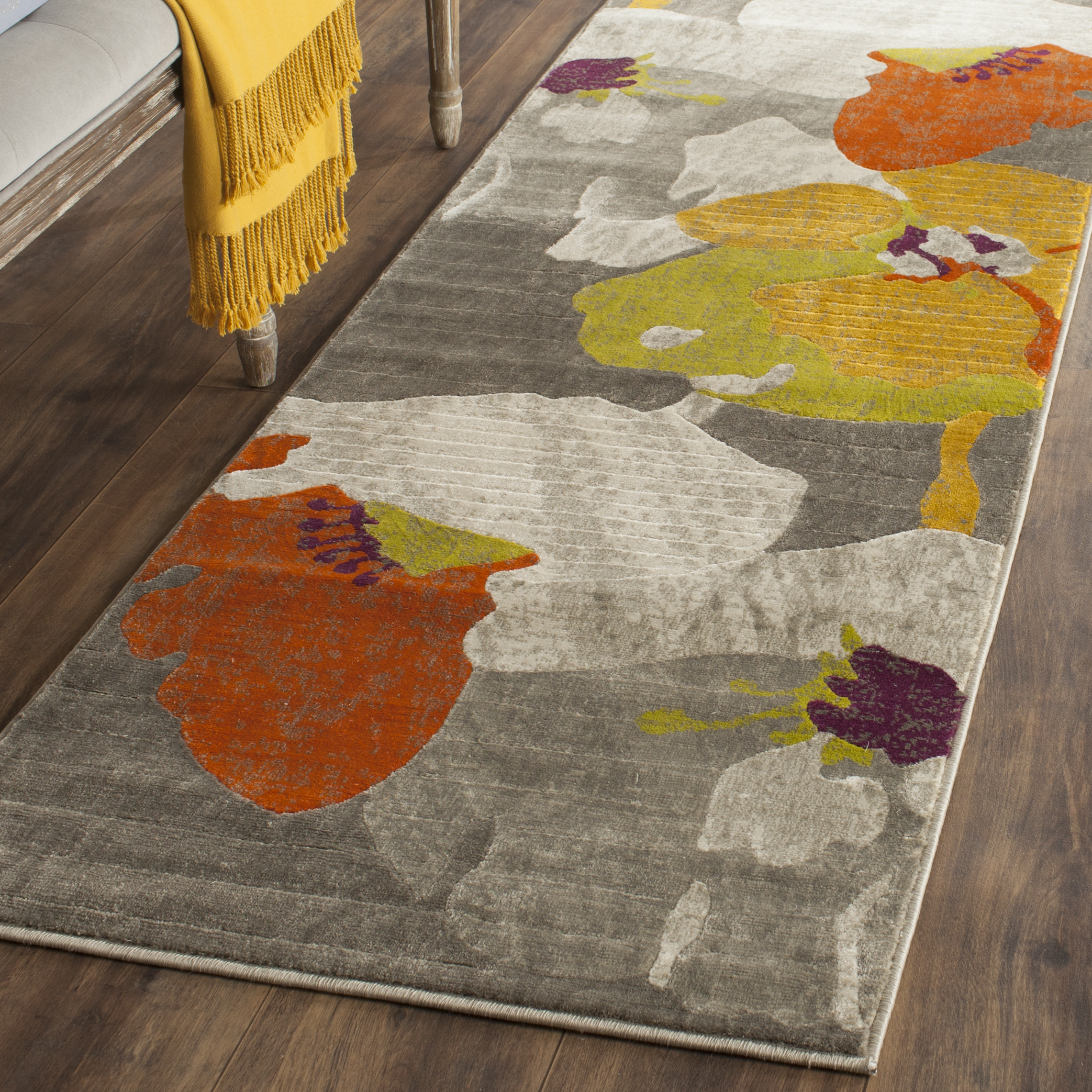 Safavieh Porcello Darrel Abstract Floral Area Rug or Runner