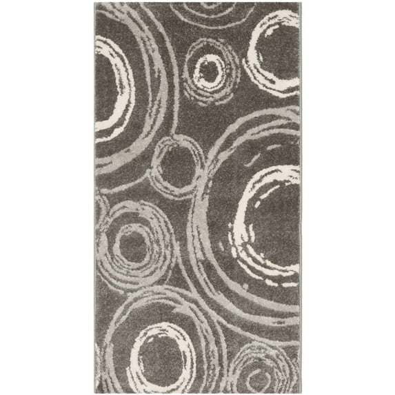 Safavieh Porcello Matteo Geometric Circles Area Rug or Runner