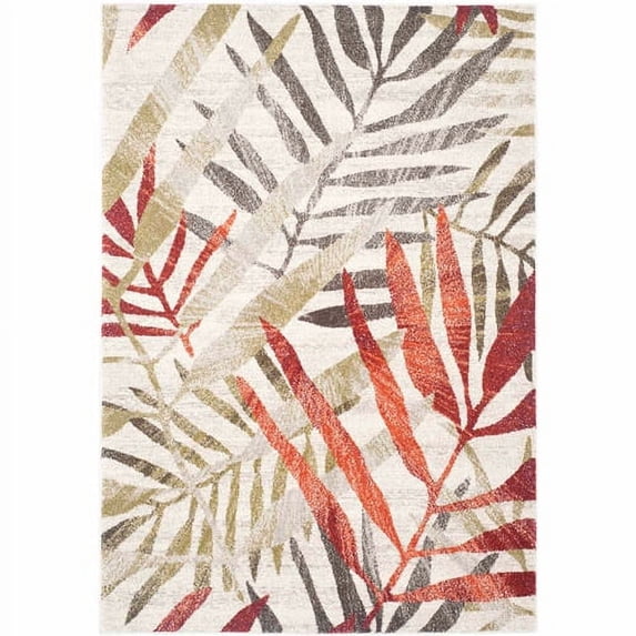 Safavieh Porcello Nero Abstract Floral Area Rug or Runner