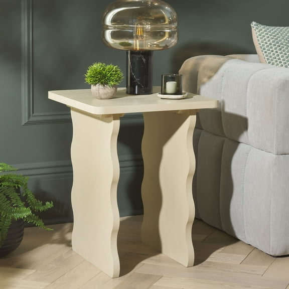 Safavieh Preslyn Modern Wood End Table, Sand