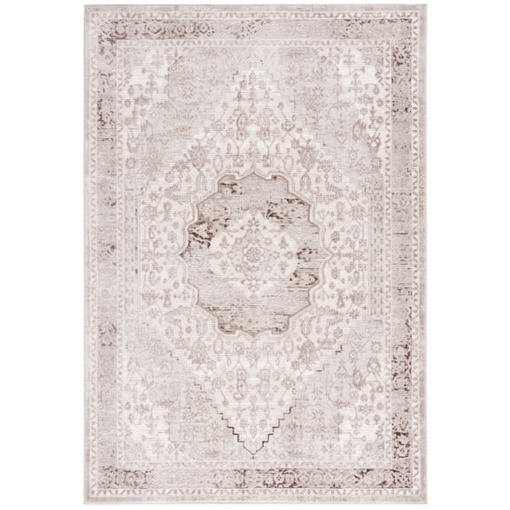 Safavieh Prestige Umida Contemporary Rug 6'7" x 6'7" - Ivory/Beige - Square