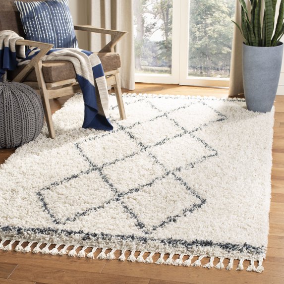 Safavieh Pro Lux Akilah Aztec Fringe Shag Area Rug or Runner