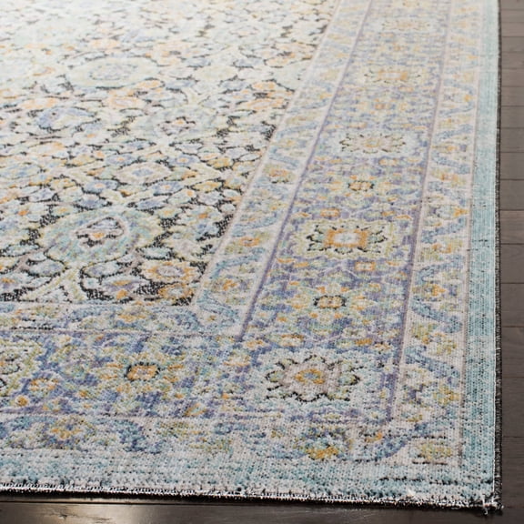 Safavieh Provance Lisann Vintage Boho Oriental Rug 6'7" Square 6' Square,8' Square Living Room,Entryway,Dining Room Square