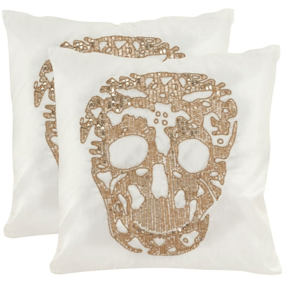 Safavieh Punk Skull Novelty Pillow, Set of 2