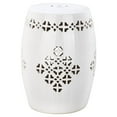 thumbnail image 1 of Safavieh QUATREFOIL GARDEN STOOL, ACS4535A, 1 of 2