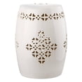 Safavieh Quatrefoil Round Garden Stool - Walmart.com
