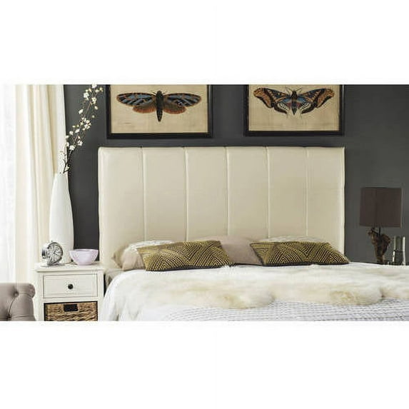 Safavieh Quincy Bicast Leather Headboard, Available Multiple Colors and Sizes