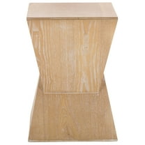 Safavieh Rahan Modern Wood Free Form End Table, Natural