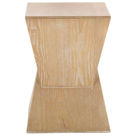 Safavieh Rahan Modern Wood Free Form End Table, Natural