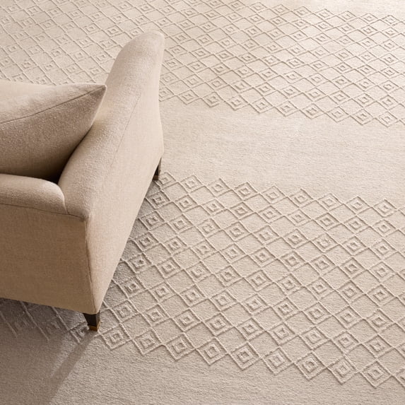 Safavieh Ralph Lauren Flora Geometric Area Rug, Limestone, 2' x 3'