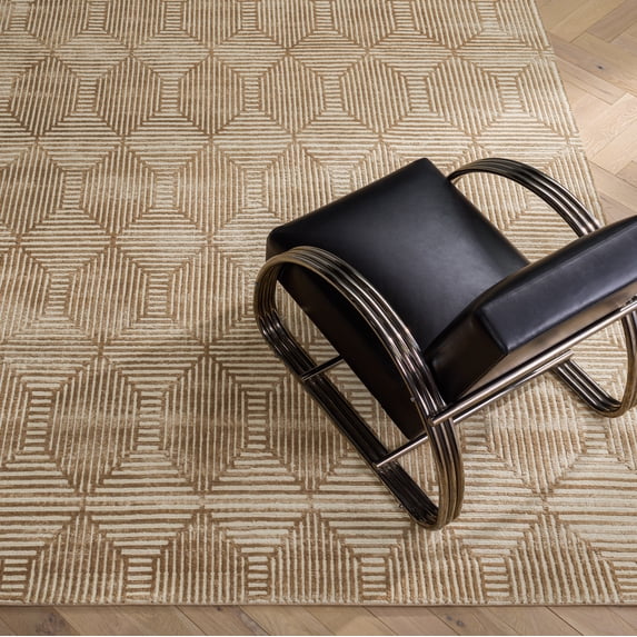 Safavieh Ralph Lauren Lyall Geometric Area Rug, Camel, 6' x 9'