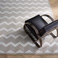 thumbnail image 1 of Safavieh Ralph Lauren Odetta Chevron Area Rug, Sterling, 6' x 9', 1 of 10