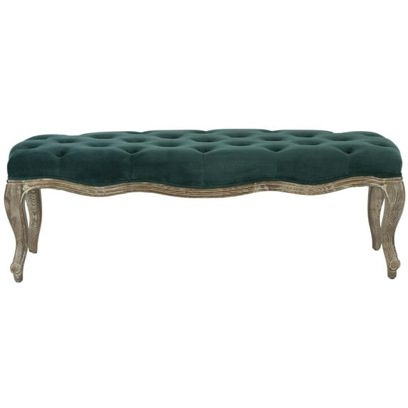 Safavieh Ramsey Oak Bench in Marine