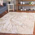 thumbnail image 1 of Safavieh Ravine Stanice Abstract Shag Area Rug, Beige/Ivory, 5'3" x 7'6", 1 of 10