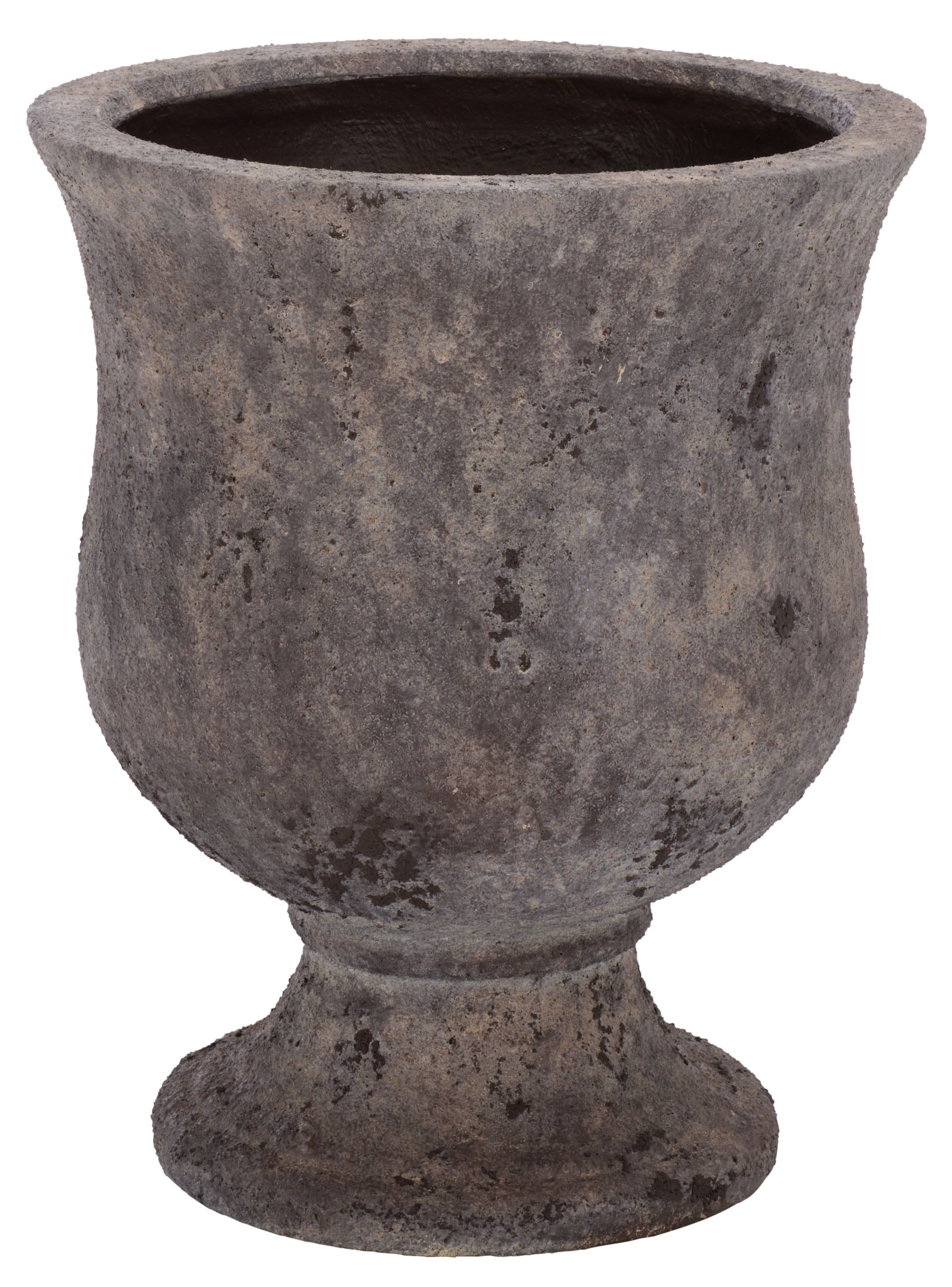 Safavieh Remy Antique Brown Ficonstone Plant Pot - Walmart.com