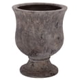 thumbnail image 1 of Safavieh Remy Antique Brown Ficonstone Plant Pot, 1 of 7