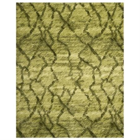 Safavieh Retro Green/ Dark Green Rug (8' x 10')