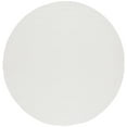 thumbnail image 1 of SAFAVIEH River Randa Solid Polyester Area Rug, Ivory, 6'7" x 6'7" Round, 1 of 8