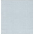 thumbnail image 1 of SAFAVIEH River Randa Solid Polyester Area Rug, Blue/Ivory, 6'7" x 6'7" Square, 1 of 8