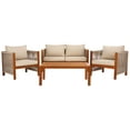 thumbnail image 1 of Safavieh Roya Polyester  Living Set in Natural / Taupe, 1 of 18