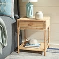 thumbnail image 1 of Safavieh Roya Rustic 1 Drawer 1 Shelf Nightstand, Natural, 1 of 12