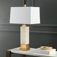 thumbnail image 1 of Safavieh Rozella Alabaster 29.5 in. H Marble/Iron Table Lamp, 1 of 5