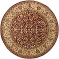 thumbnail image 1 of Traditional Rug - Persian Legend New Zealand Wool -Rust/Beige-Color:Rust/Beige,Design:Traditional,Shape:Round,Size:8'L x 8'W, 1 of 5