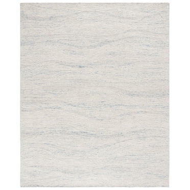 SAFAVIEH Metro Bridget Abstract Area Rug, Light Blue/Ivory, 8' x 10'