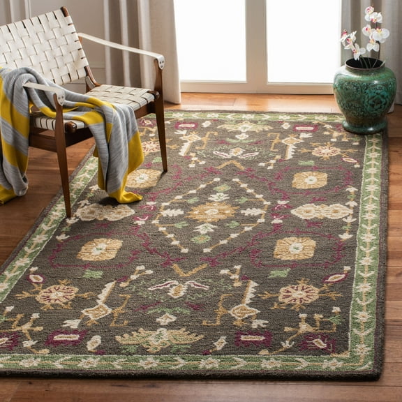 Safavieh SAFAVIEH Roslyn ROS535A Handmade Sage / Ivory Rug