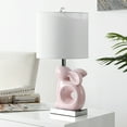 thumbnail image 1 of Safavieh SAFAVIEH Ruby Rabbit Lamp | Pink |, 1 of 5